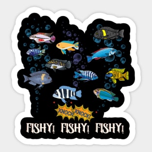 Fish tank Sticker